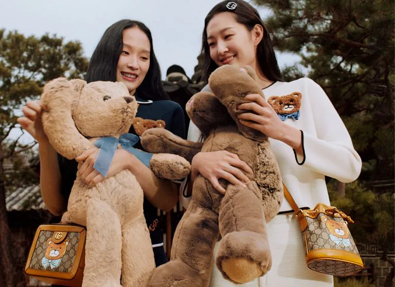 Gucci Presents its ‘Kai Gucci Collection’ Featuring a Whimsical Teddy Bear Motif!